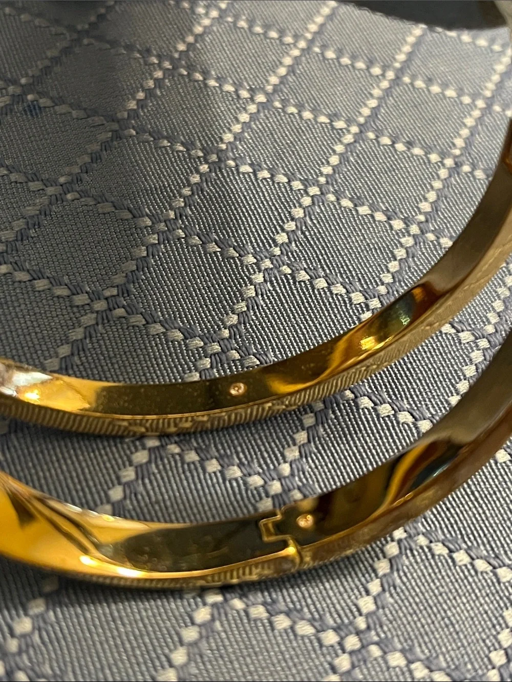 kate spade Yellow and Pink Enamel Hinged Bangle Duo - Picture 13 of 14